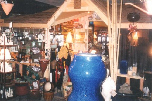 A Cottage Front adds a warm feeling as you enter the housewares area.