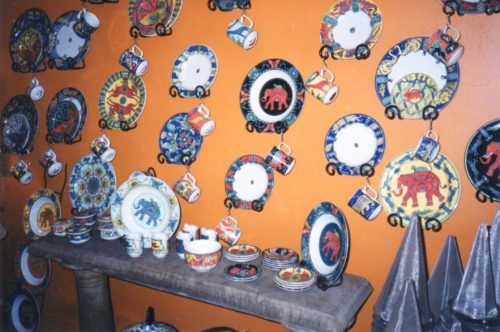 Our Vibrant Dinnerware from Switzerland.