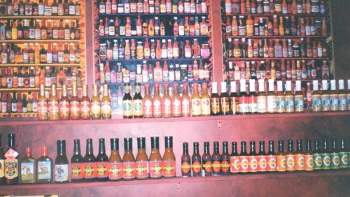 The Hot Sauce Room.